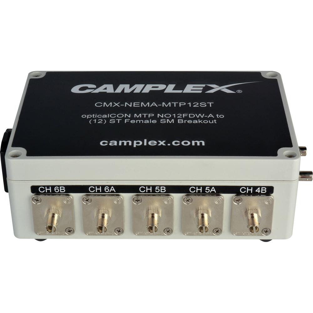 Camplex Breakout Box OpticalCON MTP NO12FDW-A 12 Canales a 12 ST Femenino Monomodo, Polica