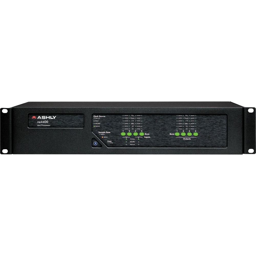 Ashly ne4400MS - Procesador de Señal Digital en Red con 4 Entradas y 4 Salidas Analógica