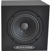 Auratone Monitor Pasivo 5C Super Sound Cube 4.5"" Driver 25W RMS 8 Ohms Acabado Laminado Ne