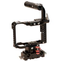Movcam Cage Kit para Sony a7 II, a7R II y a7S II - Estructura de Aluminio, Manija Superior