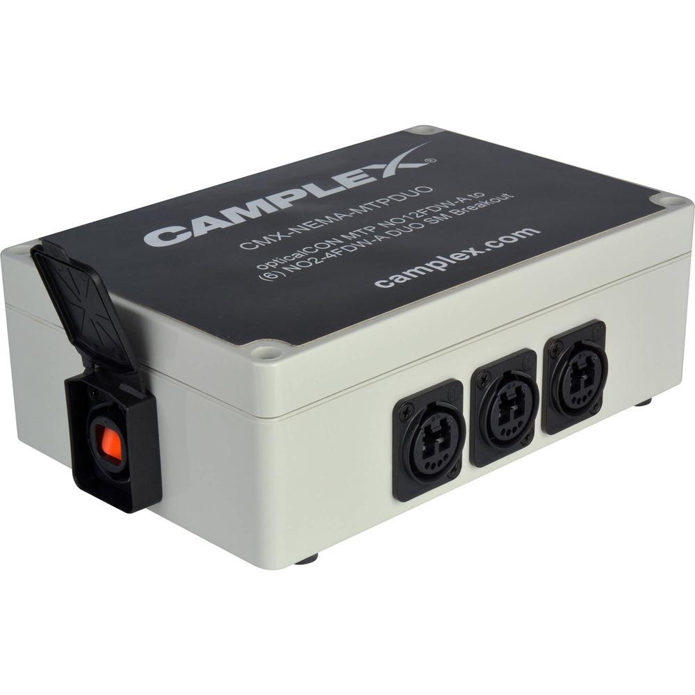 Camplex Breakout Box OpticalCON MTP NO12FDW-A 12-Channel a NO2-4FDW-1-A 6 Single Mode, Pol