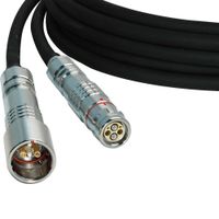 Camplex Cable de Fibra Óptica LEMO FUW a PUW 15' para Cámara de Estudio