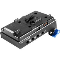 Dracast Adaptador de Batería V-Mount para Cámara con HDMI - 1 Entrada HDMI, 2 Salidas HD