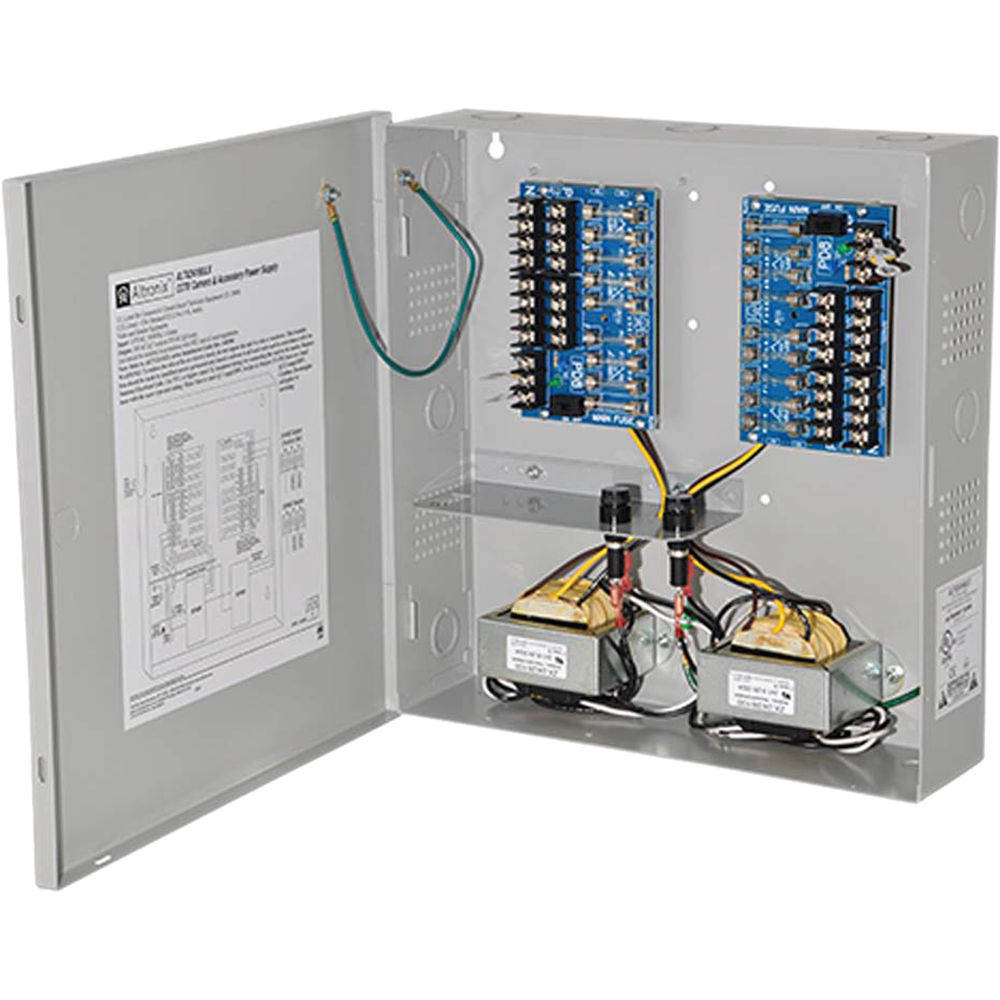 ALTRONIX Fuente de Poder de 16 Salidas 24 VAC @ 7A / 28 VAC @ 6A para Cámaras CCTV