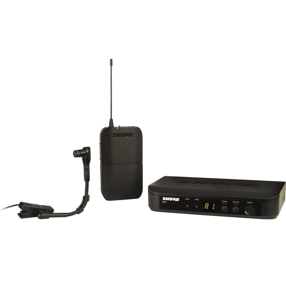 Shure BLX14/B98 Sistema Inalámbrico de Micrófono Instrumental Cardioide con Micrófono C