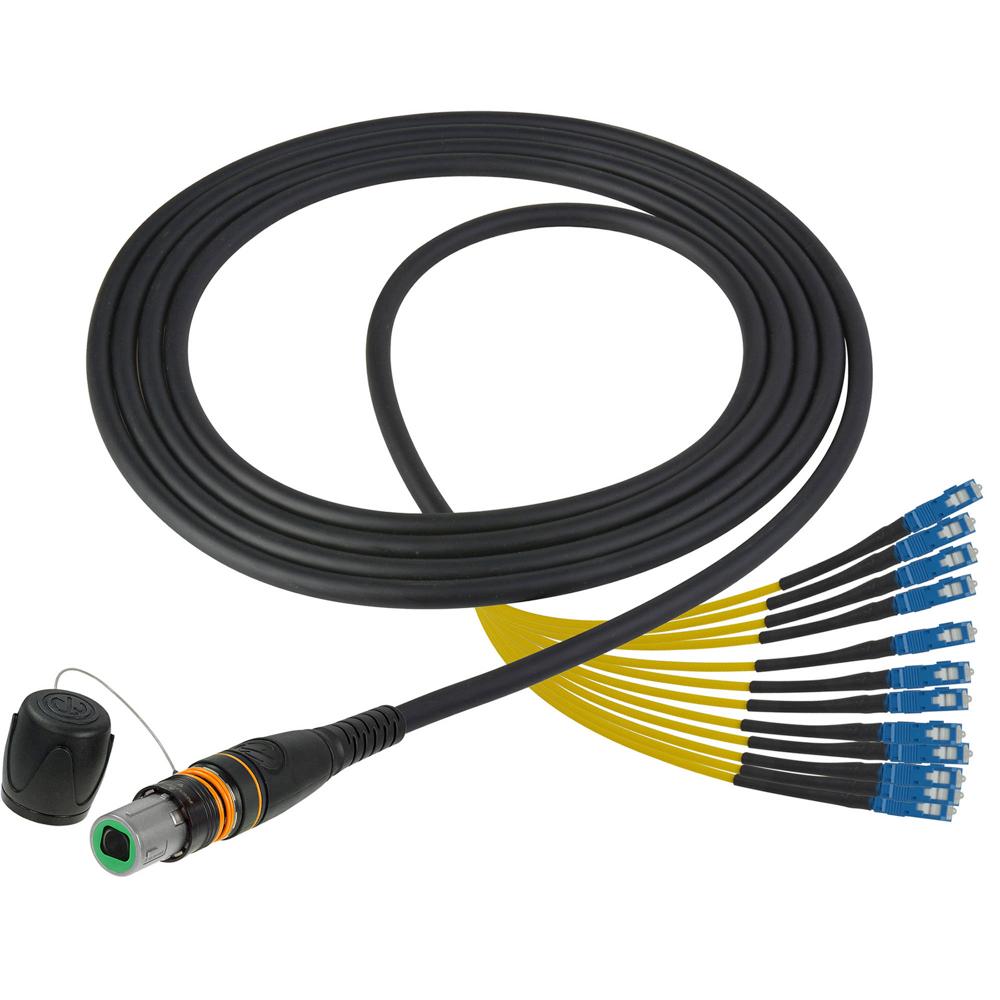 Camplex Cable Breakout MTP a SC 12 Canales 10' Monomodo OFNP