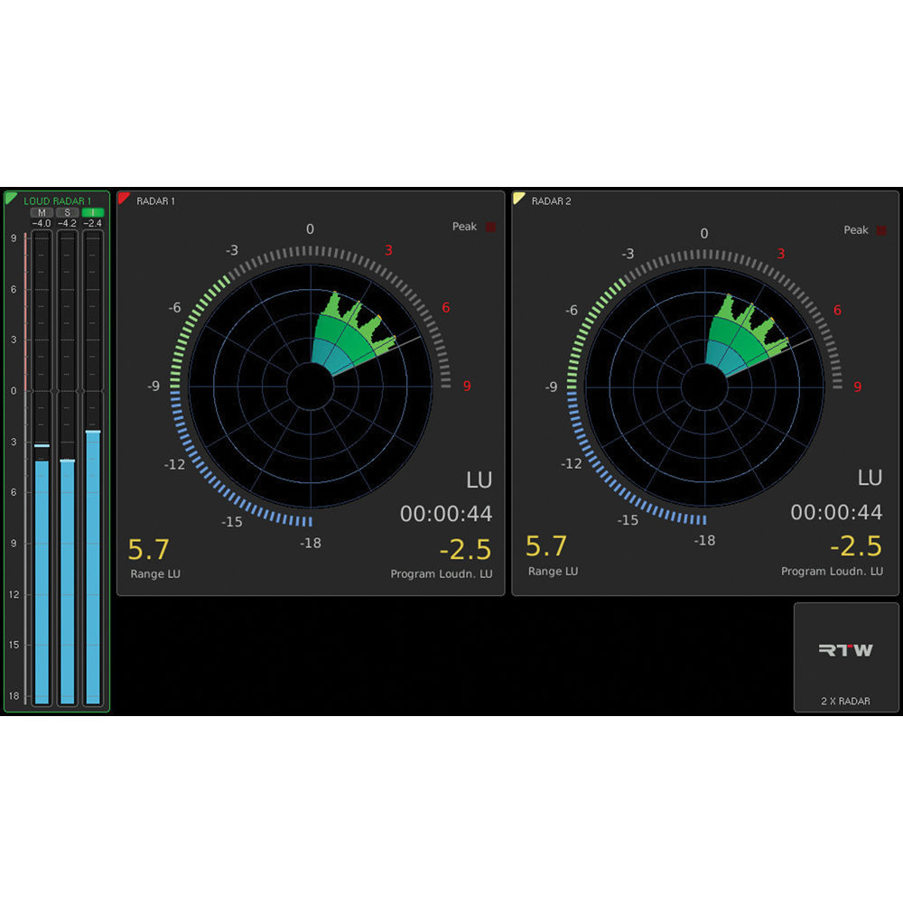 RTW SW20005 Módulo de Software para Visualización de Radar
