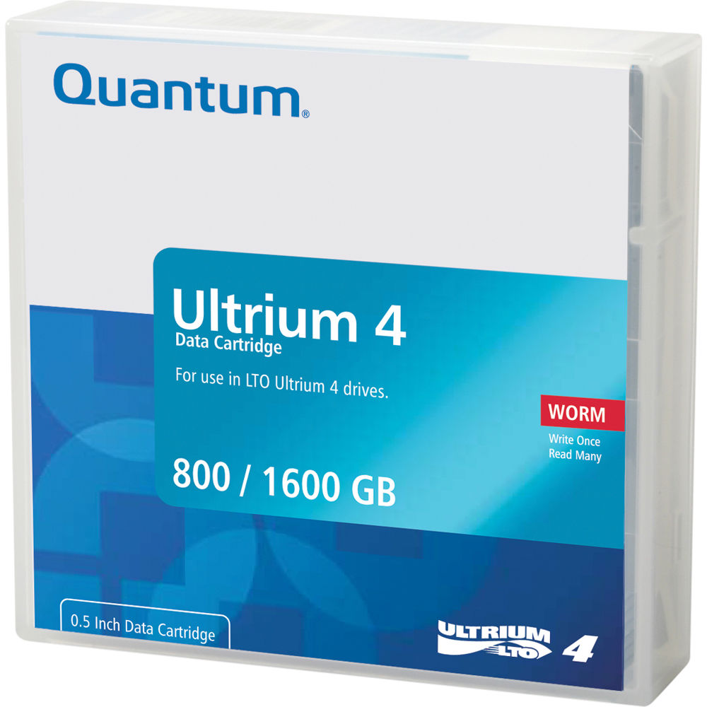 Quantum LTO Ultrium 4-Tape Cartridge MR-L4MQN-20 Pack de 20 Cartridges 800GB (1.6TB Compri