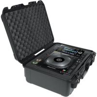 Gator Funda Impermeable para CDJ-2000NXS2 con Espuma Personalizada, Cierre Powerclaw y Cer