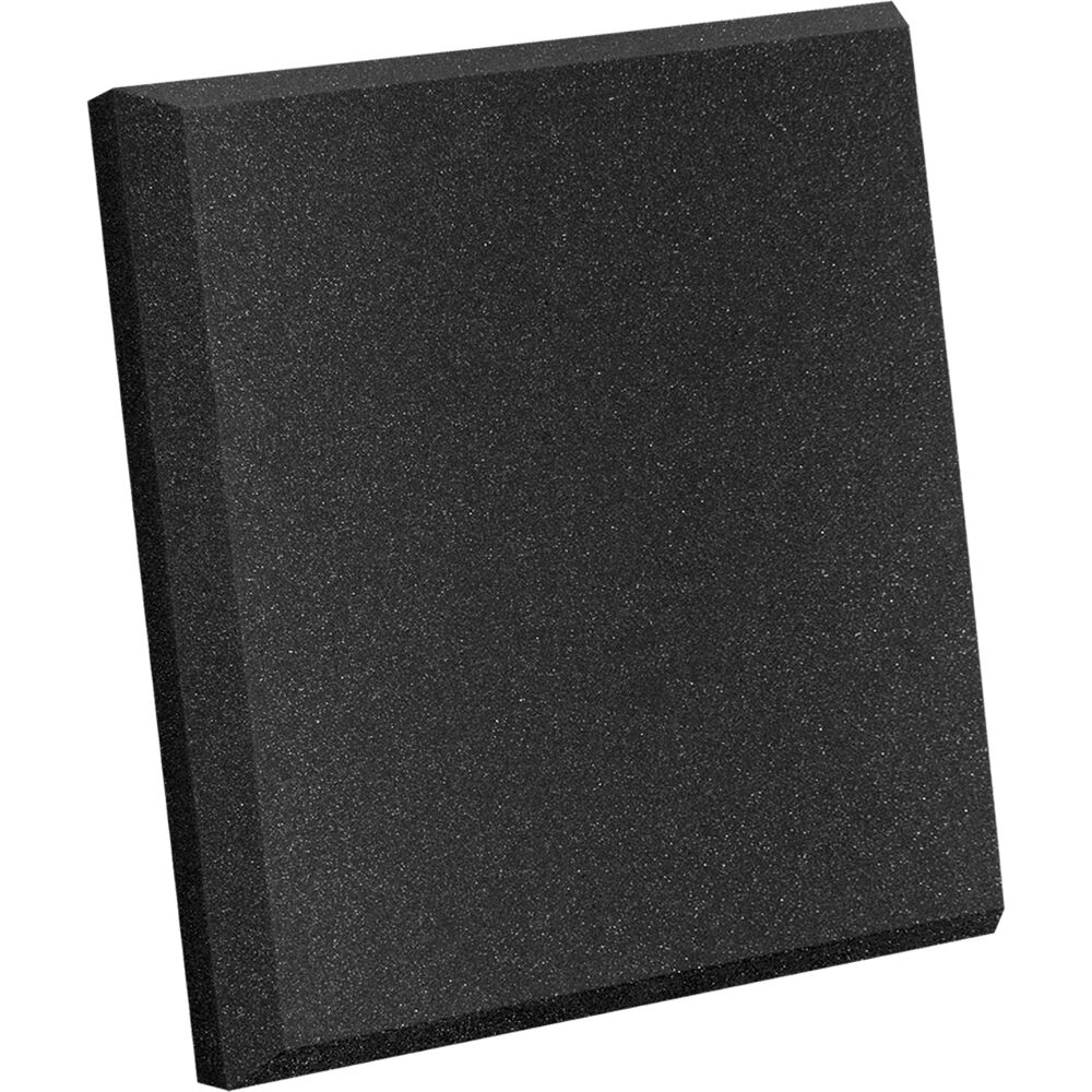 Auralex SonoFlat Panel Set 24 x 24 x 2"" Charcoal, 8 Panel, Absorción Media a Alta Frecuen