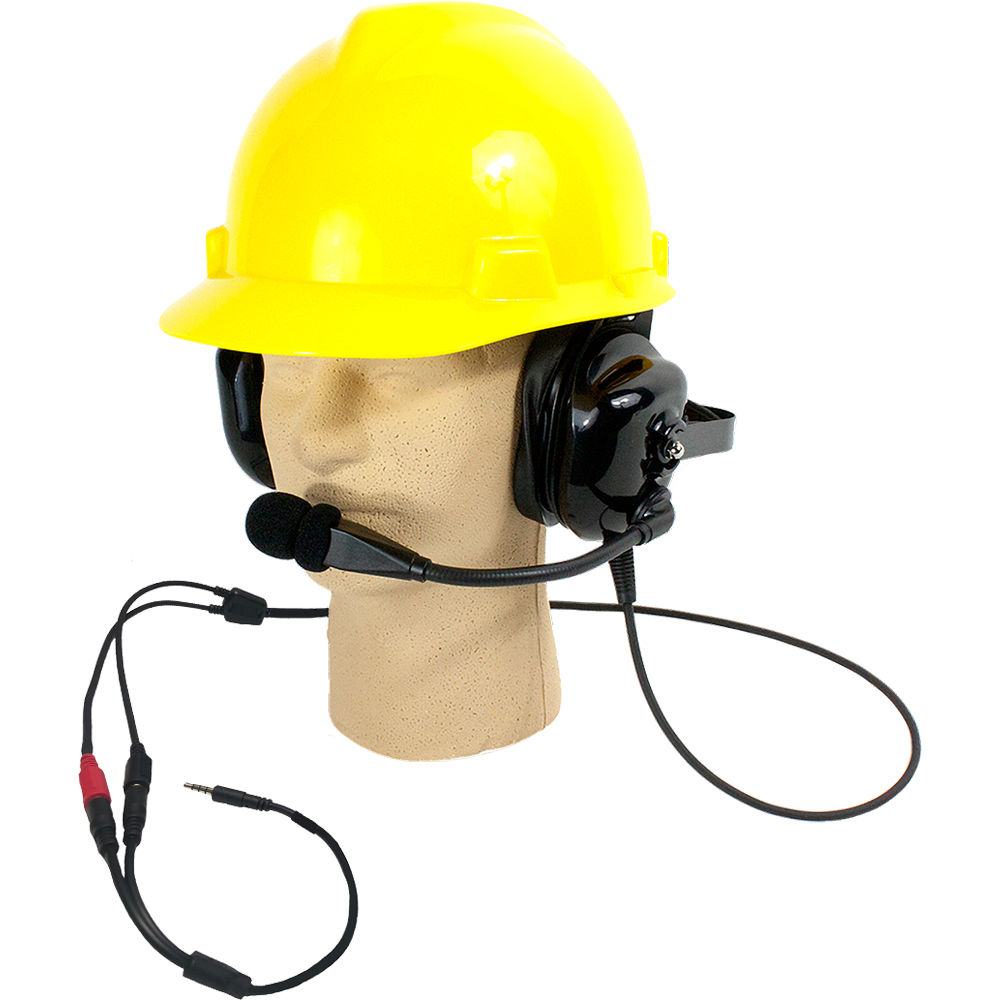 Williams Sound Auricular Doble con Micrófono para Transceptor DW DLT 400