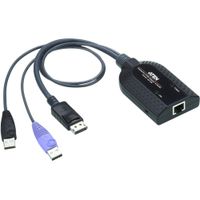 ATEN Adaptador KVM USB DisplayPort Virtual Media - 2x USB Type-A, 1x DisplayPort, 1920 x 1