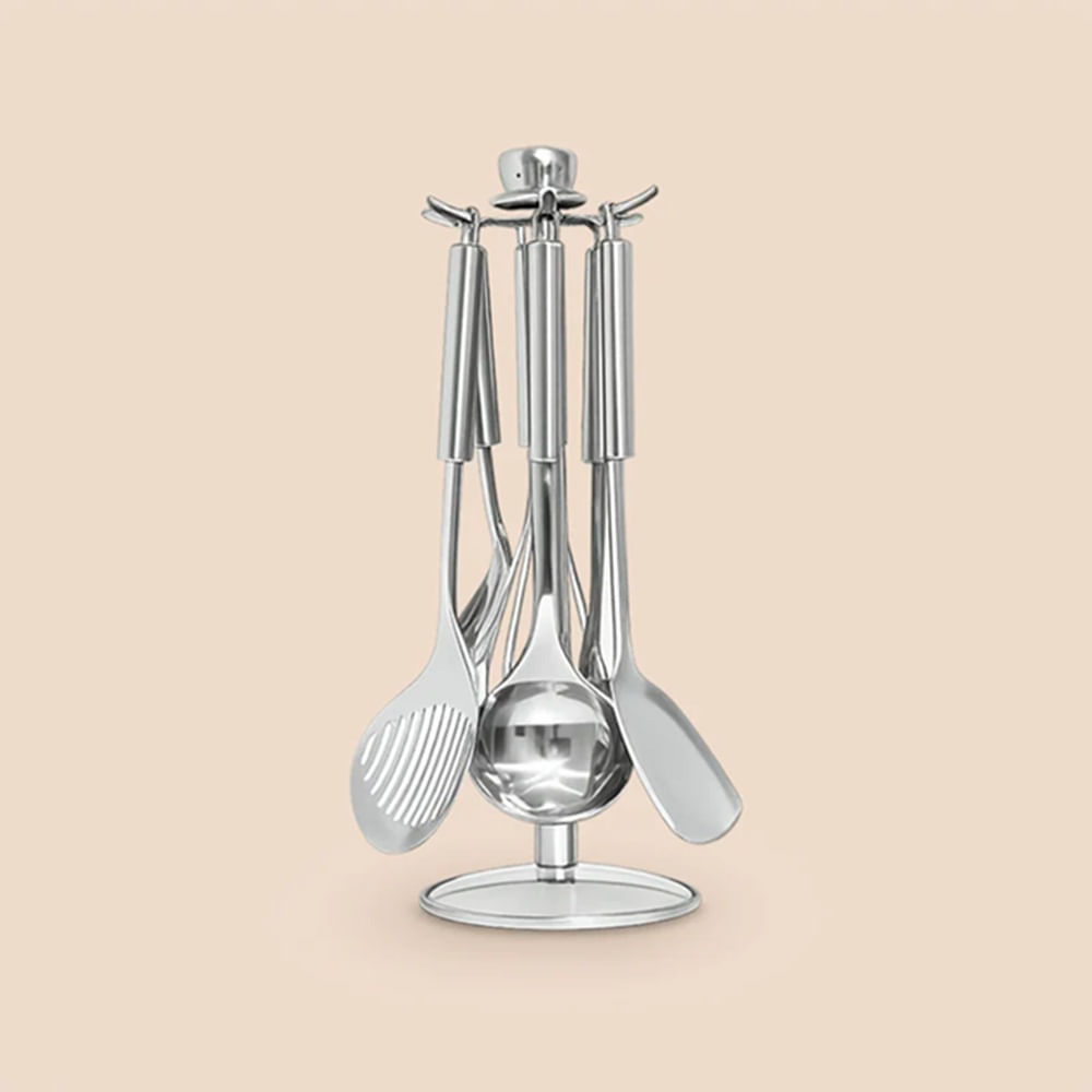 SET UTENSILIOS FINEZZA FZ-8001UT ACERO -7