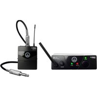 AKG WMS40 Mini Sistema Inalámbrico de Micrófono Instrumental - SR40 Receptor y PT40 Tran
