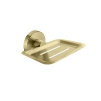 Jabonera de Pared Dorada Cepillada en Acero 304 7116710G