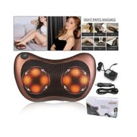 Cojín Masajeador Eléctrico Térmico para Cuello Espalda y Pies