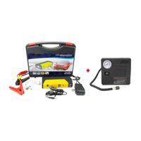 Arrancador De Auto Inalambrico 50800mah cargador portatil Compresora Inflador de Llantas