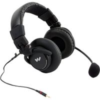 Williams Sound Auricular Doble con Micrófono para Transceptor DLT 400 - Micrófono Unidir