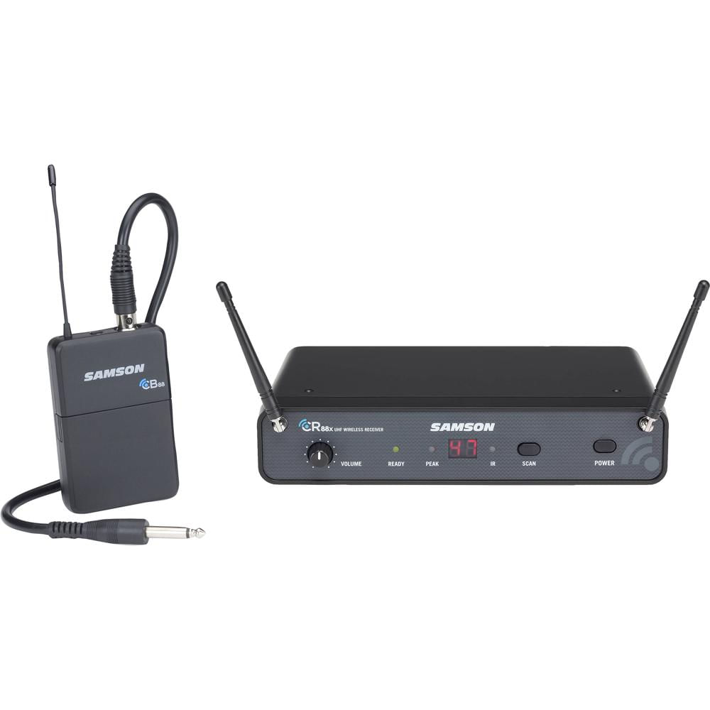 Samson Sistema Inalámbrico para Guitarra Concert 88x - Transmisor Bodypack y Receptor CR8