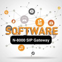Toa Electronics N-8000SG Q SIP Gateway - Conexión SIP, 5 Canales Simultáneos, Control Re