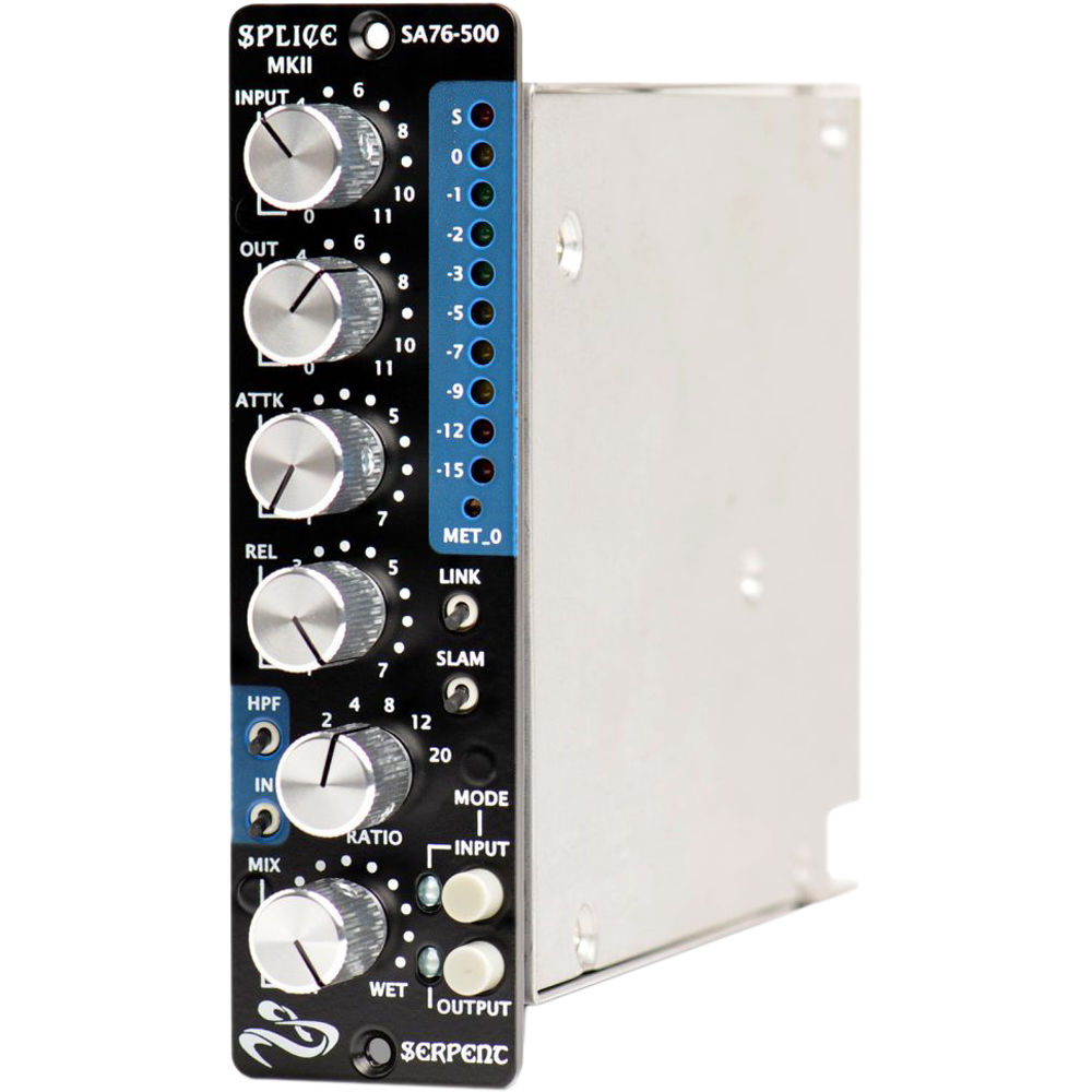 Serpent Audio Módulo 500 Series Splice MKII Fet Compressor - Compresor FET con 4 circuito