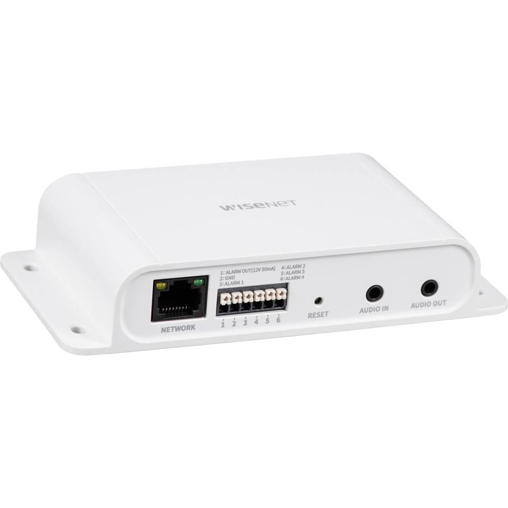 Hanwha Vision SPM-4210 Network I/O Box para Cámaras Wisenet PTZ PLUS - 4 Puertos I/O Sele