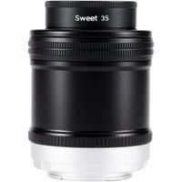Lensbaby Cuerpo Fijo con Óptica Sweet 35 para Nikon F - 35mm, f/2.5, Distancia Mínima de