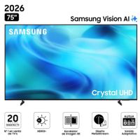 Televisor Samsung 75 Pulgadas 4K UHD Smart TV One UI Tizen UN75U8000HGXPE
