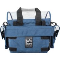 PortaBrace Audio Organizer Case AO-1X 1000D Cordura Nylon Azul, Reversible, con Asas de Cu