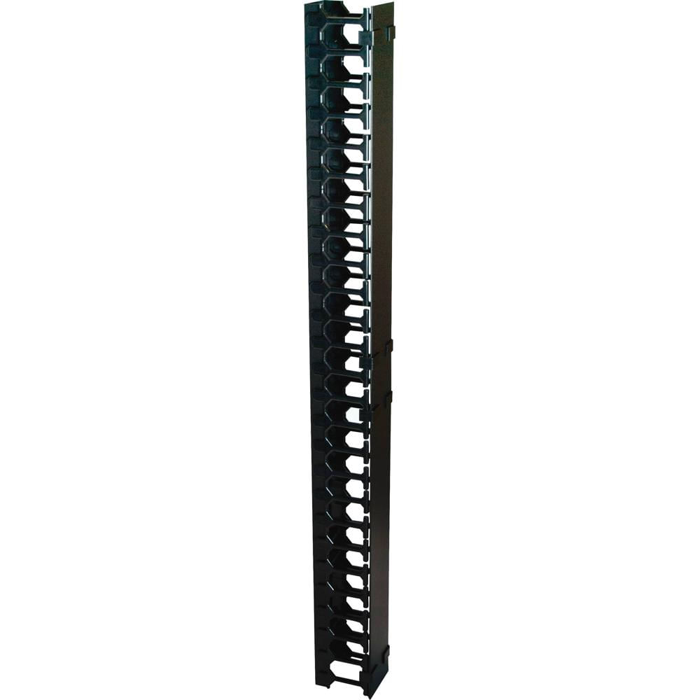 Video Mount Products Vertical Cable Management 42U ABS y Acero, Compatible con EREN-42E