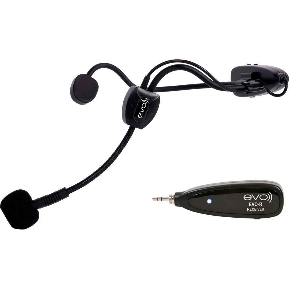Galaxy Audio EVO-GTS Micrófono Headset Inalámbrico Resistente al Agua 2.4 GHz