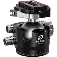 Leofoto LH-55LR Cabezal de Bola con Abrazadera de Liberación por Palanca LR-70, Capacidad