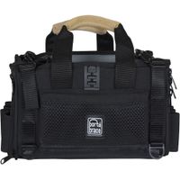 PortaBrace Bolsa Organizadora de Audio Silent con Arnés, Tapa y Clip para Boompole