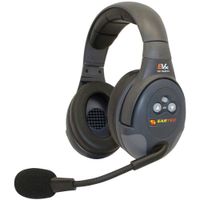 Eartec EVADE EVXDR Auricular Inalámbrico de Doble Auricular para Intercomunicador Full-Du