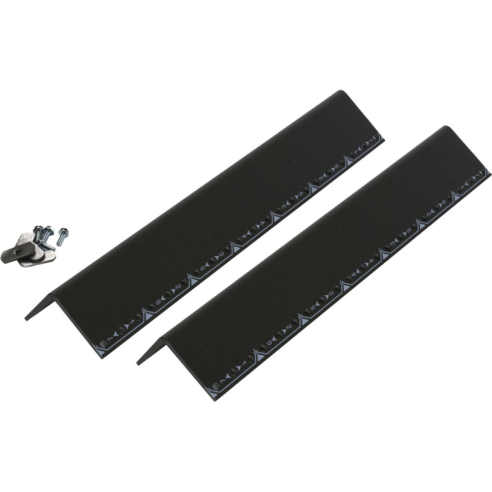 Lowell Rack Rails RRD-40 Tapped 10-32, 40 RU, Acero 11-Gauge, Acabado Epóxico Negro
