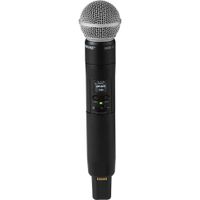 Shure SLXD2+ Micrófono Inalámbrico de Mano con Cápsula SM58, 470 a 608 MHz, Audio Digit