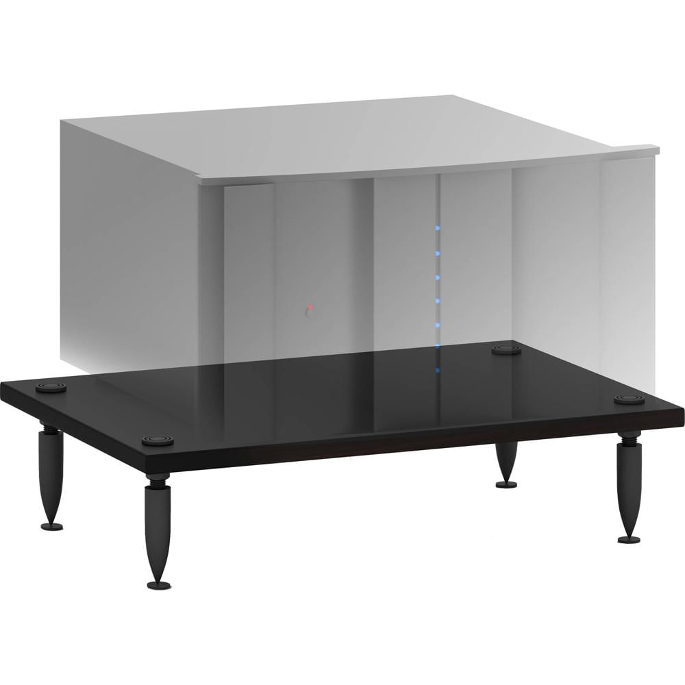 Salamander Designs Soporte para Amplificador Archetype System - MDF y Acero, Color Negro,