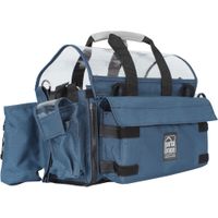 PortaBrace AO-2X Estuche Organizador de Audio Azul 1000D Cordura Nylon, Impermeable, con S