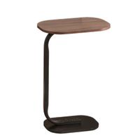 Mesa auxiliar de noche centro esquinero madera