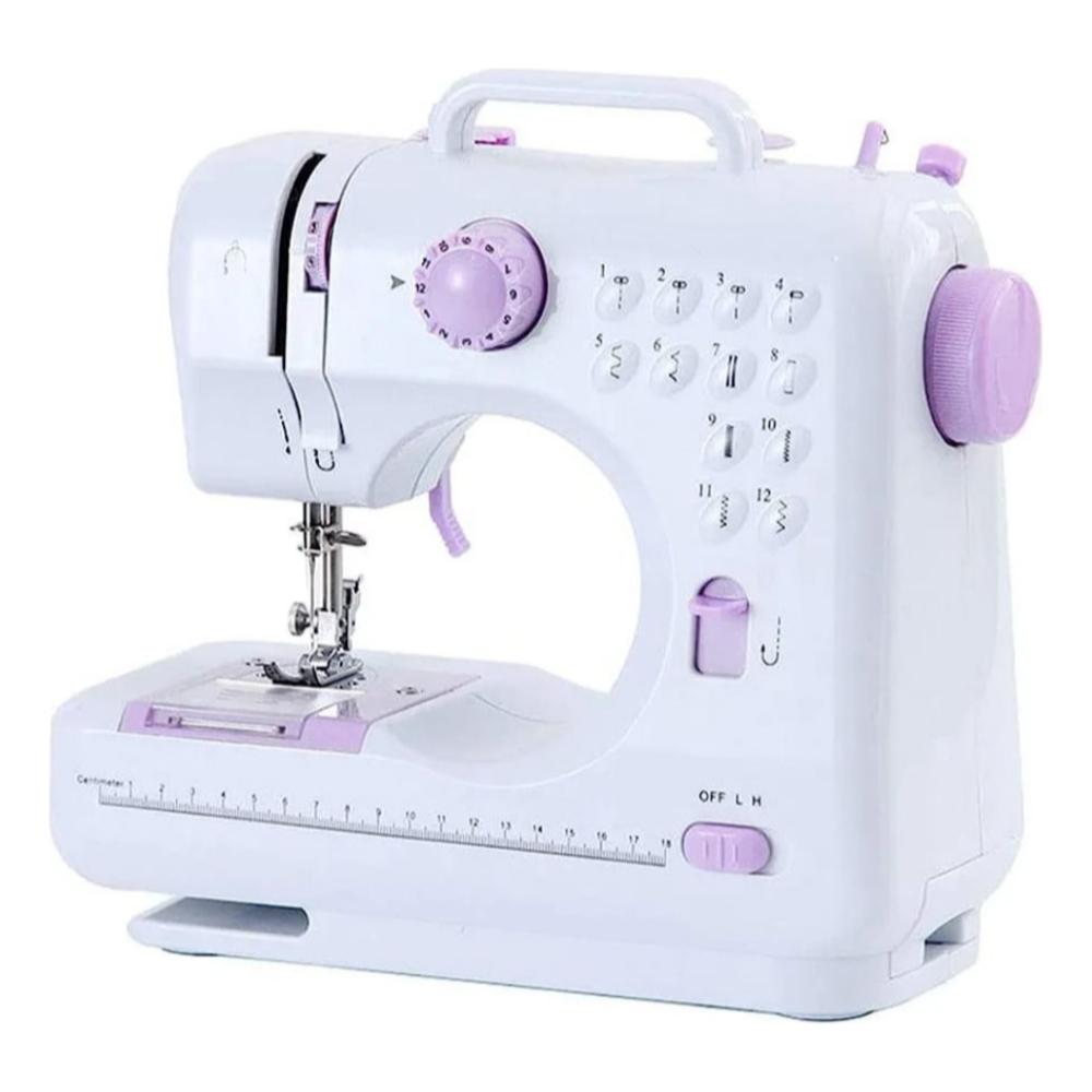 Máquina De Coser Multifuncional Portátil 12 Puntadas