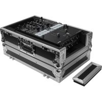Odyssey Flight Zone FZ10MIXXD Case para Mezcladores DJ de 10"" - Negro y Cromado, con Panel