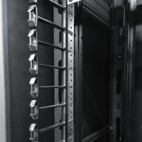 Middle Atlantic Vertical Plastic Finger para Rack SR Series 28"" - Gestión de Cables