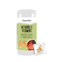NaturalSlim Vitaminas Metabólicas Multivitamínico con Enzimas Digestivas para Mujeres y Hombres
