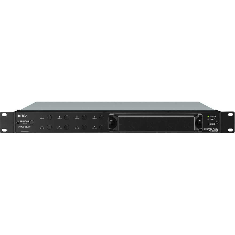 TOA Electronics VX-3000CT AMQ Panel de Control 1 RU con 9 Teclas de Función y 8 Controles
