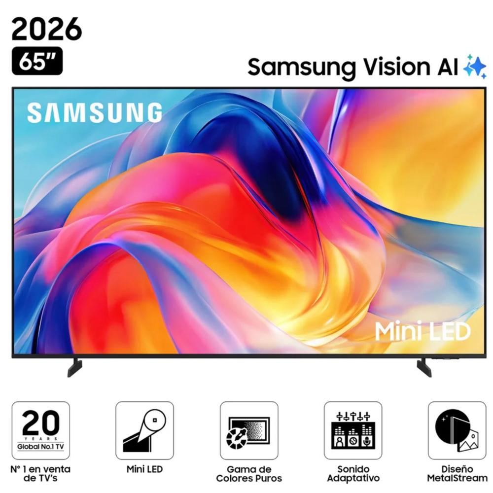 Smart TV Samsung UN65M70HAGXPE 65 Pulgadas Mini LED 4K Ultra HD 2026
