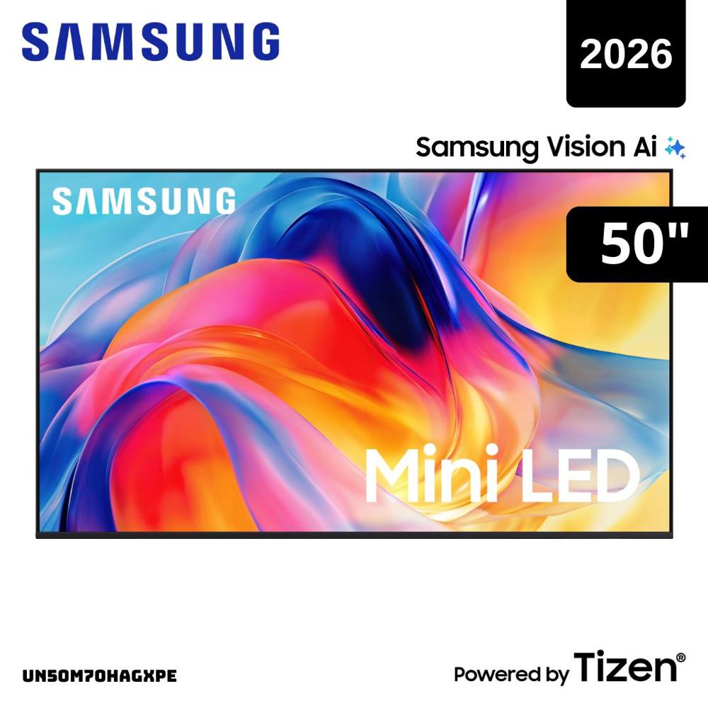 TELEVISOR SAMSUNG 50 MINI LED SMART TV TIZEN OS VISION AI 4K UHD - UN50M70HAGXPE