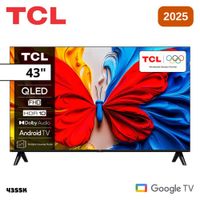 TELEVISOR TCL 43 QLED SMART TV GOOGLE TV FHD 2025 - 43S5K