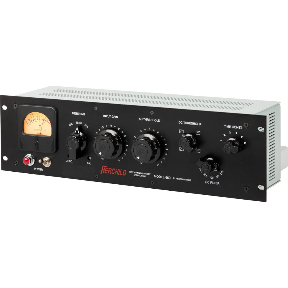 Heritage Audio Compresor Mono a Válvulas Herchild Model 660 con 11 Tubos y 5 Transformado