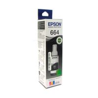 Botella de Tinta Epson T664 Negro 70 ml Original T664120-AL para impresoras Epson