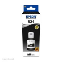 Botella de Tinta Epson T534 Negro Original T534120-AL para impresoras Epson